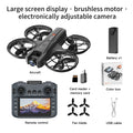 Professional Camera Drone 10km Optical Flow Hover Dual Switch 360° 4K HD Video WiFi Remote Control Aerial Photography Drone
