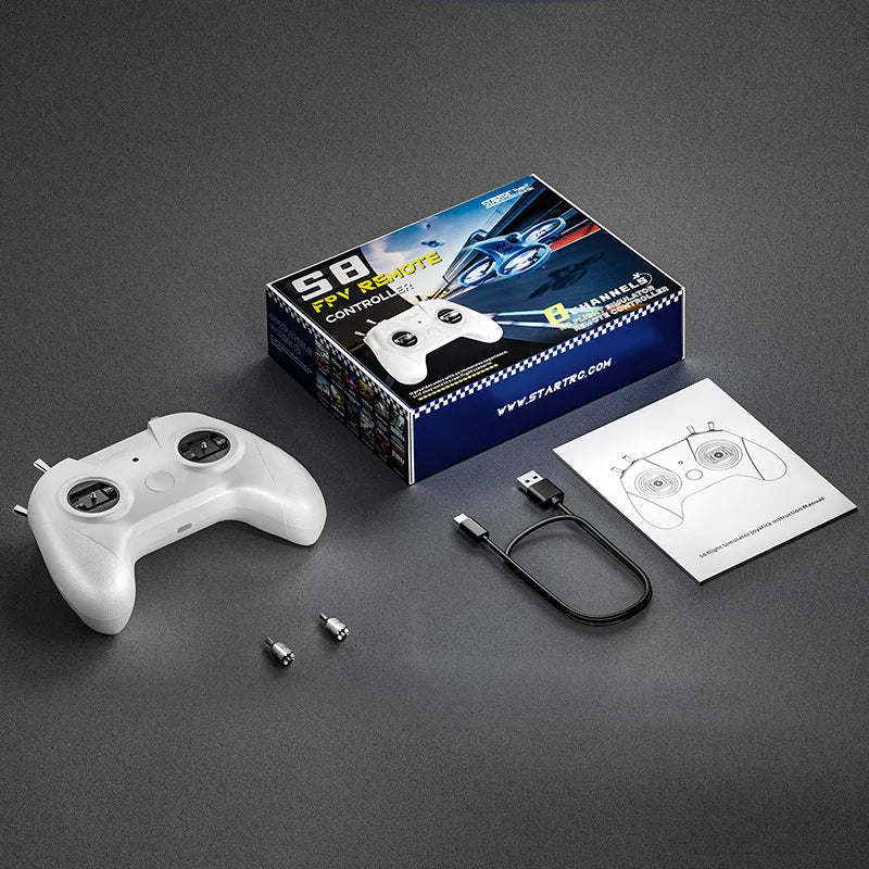 Drone Training Simulator Game Controller for DRL/DCL/LIFTOFF/UNCRASHED/TryPFPV/Freerider - Remote Control Flight Simulator