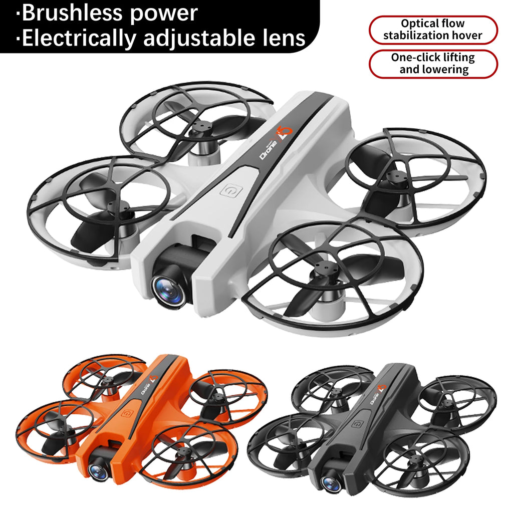 Professional Camera Drone 10km Optical Flow Hover Dual Switch 360° 4K HD Video WiFi Remote Control Aerial Photography Drone